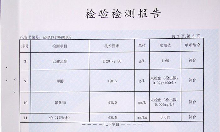 4.7總酸總醅不能反饋酒精勾兌酒的品質(zhì)，但能反饋純糧酒的品質(zhì)